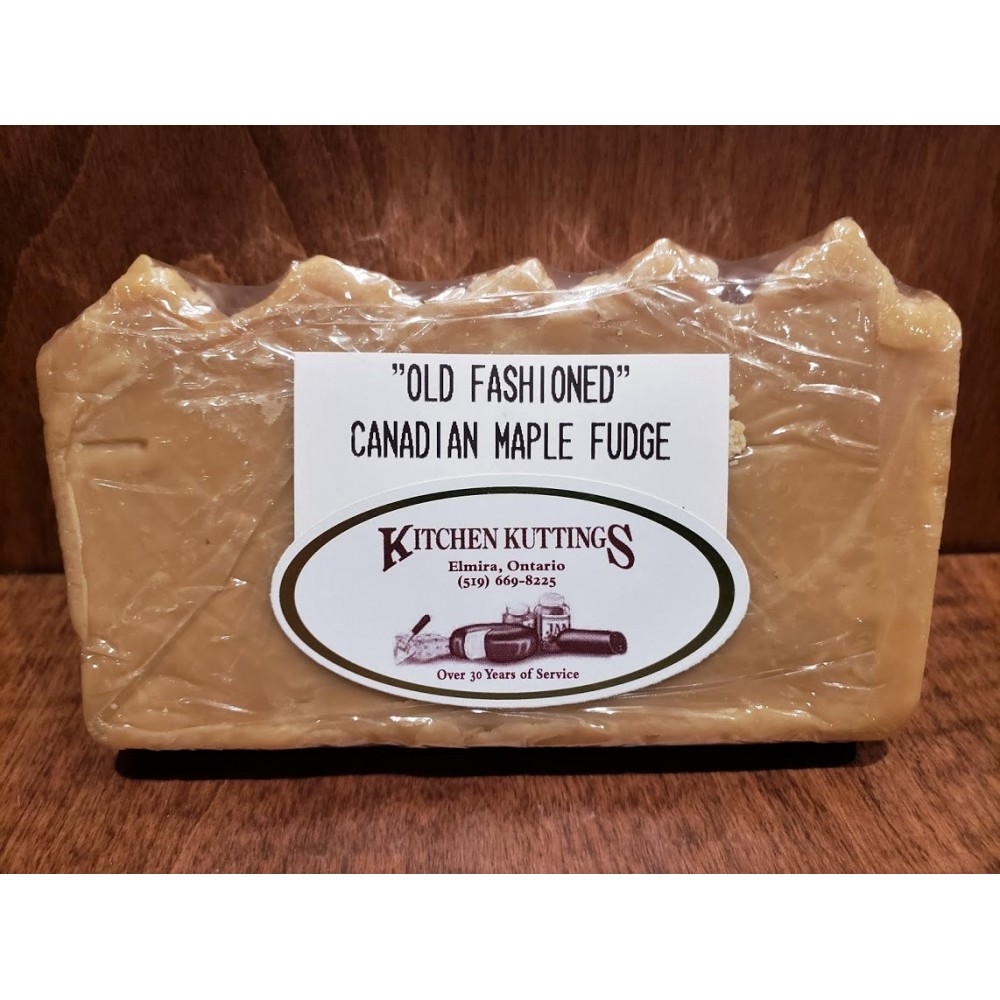 Old Fashioned Canadian Maple Fudge